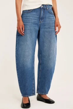 Wide Jeans High Waist Barrel Fit