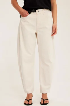 Wide Jeans High Waist Barrel Fit
