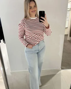 Wide jeans high waist | Lys denim | Dame | Kappahl