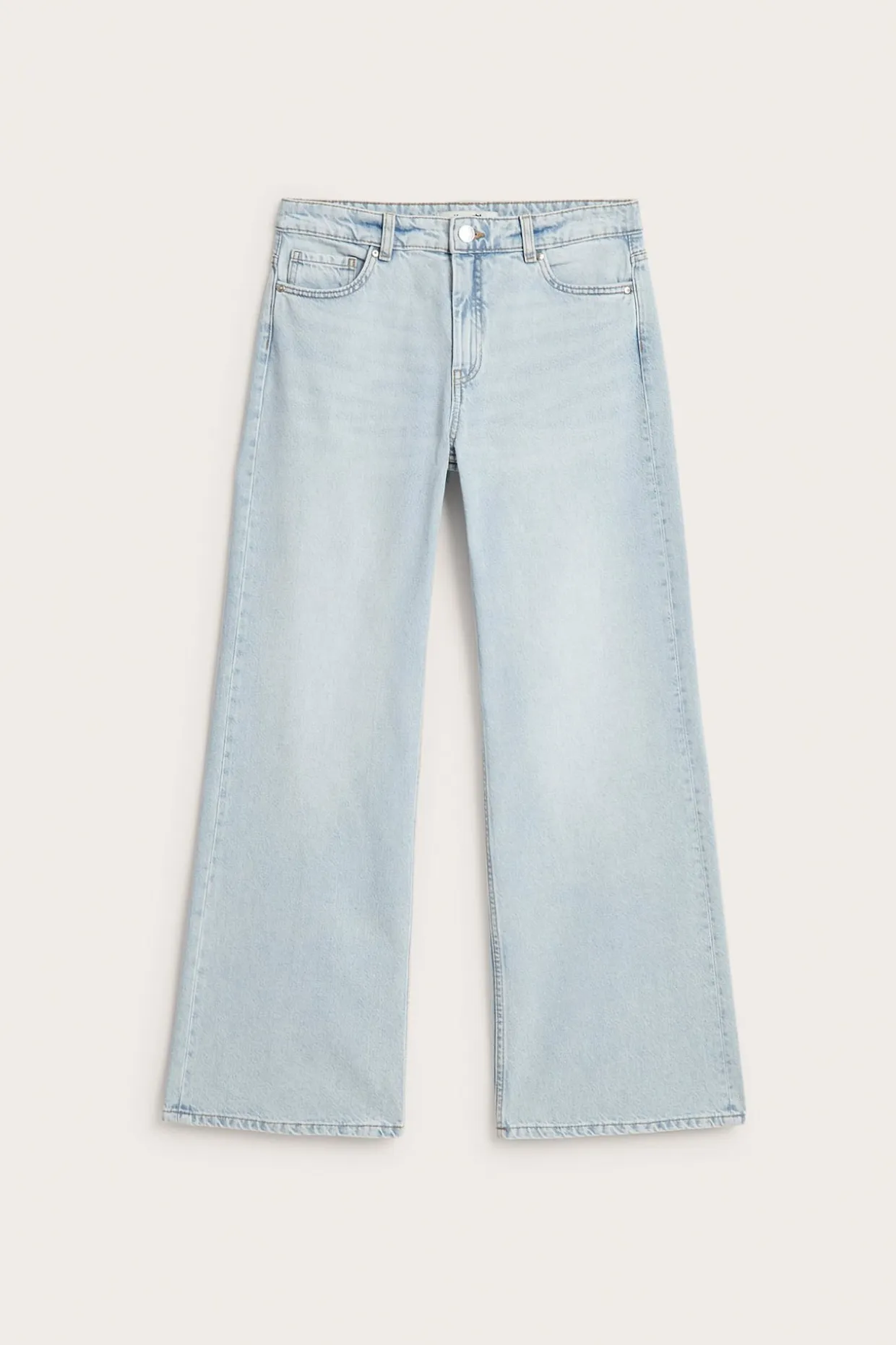 Wide jeans high waist | Lys denim | Dame | Kappahl