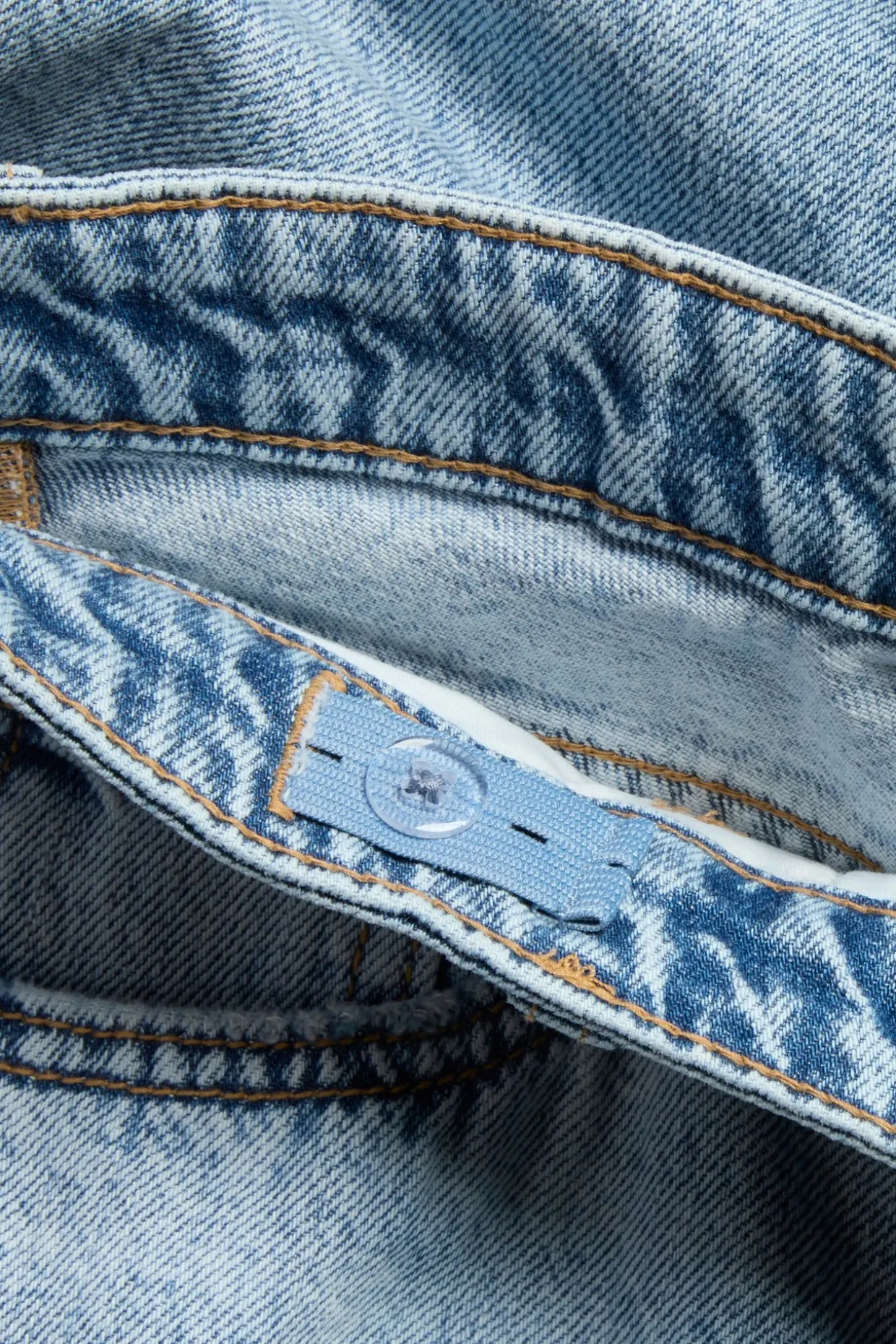 Wide jeans low waist