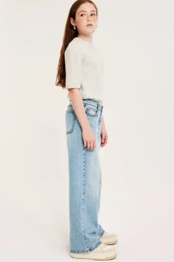 Wide jeans low waist