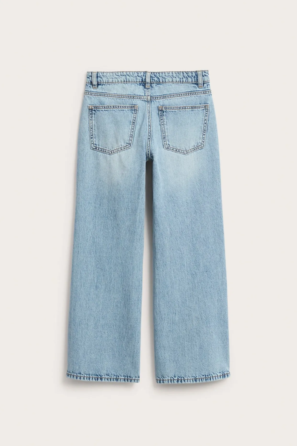 Wide jeans low waist
