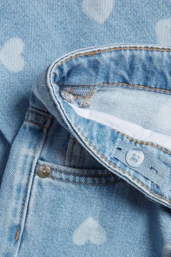 Wide jeans mid waist