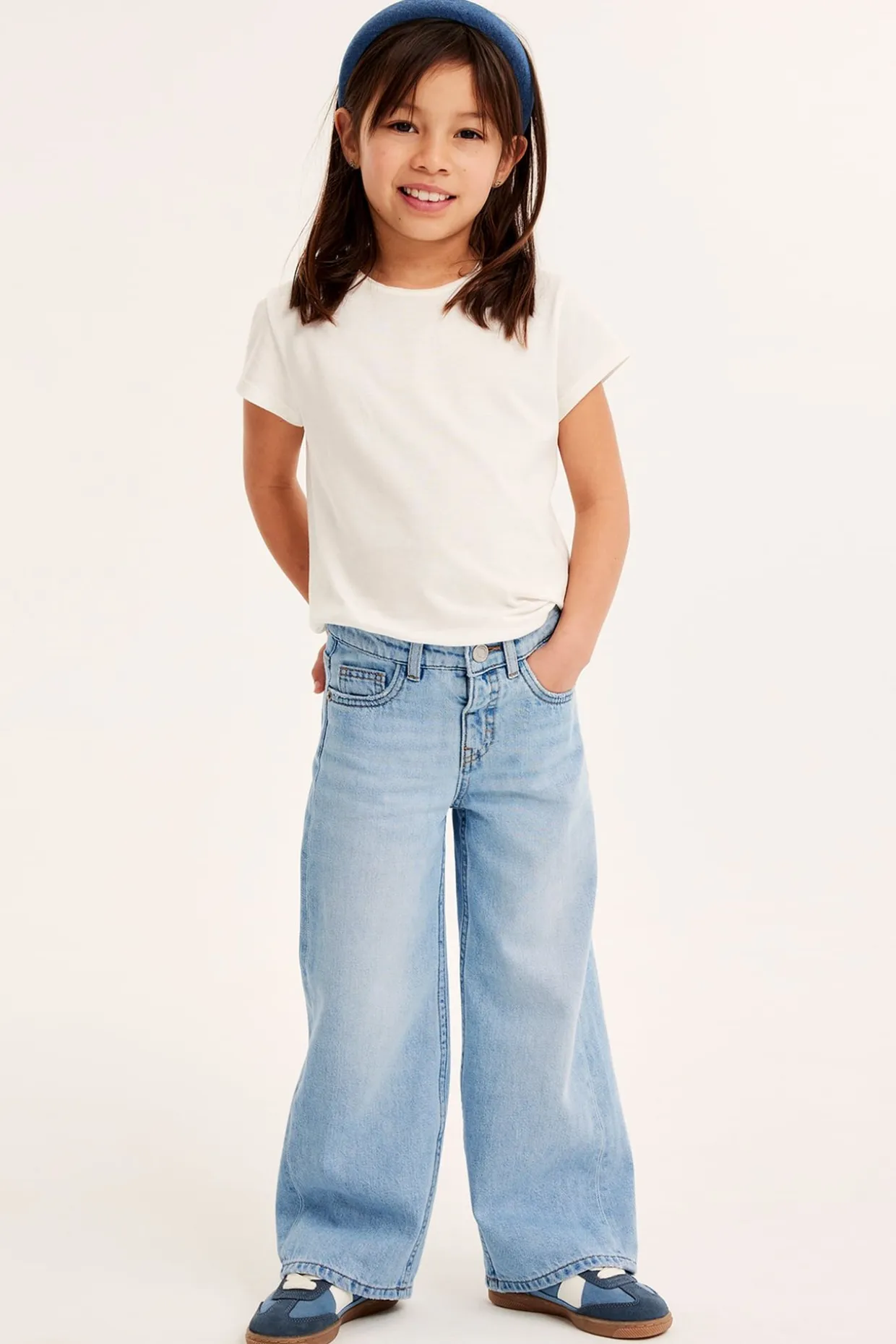 Wide jeans mid waist