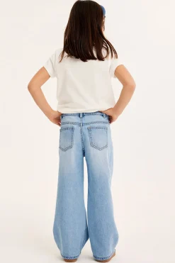 Wide jeans mid waist
