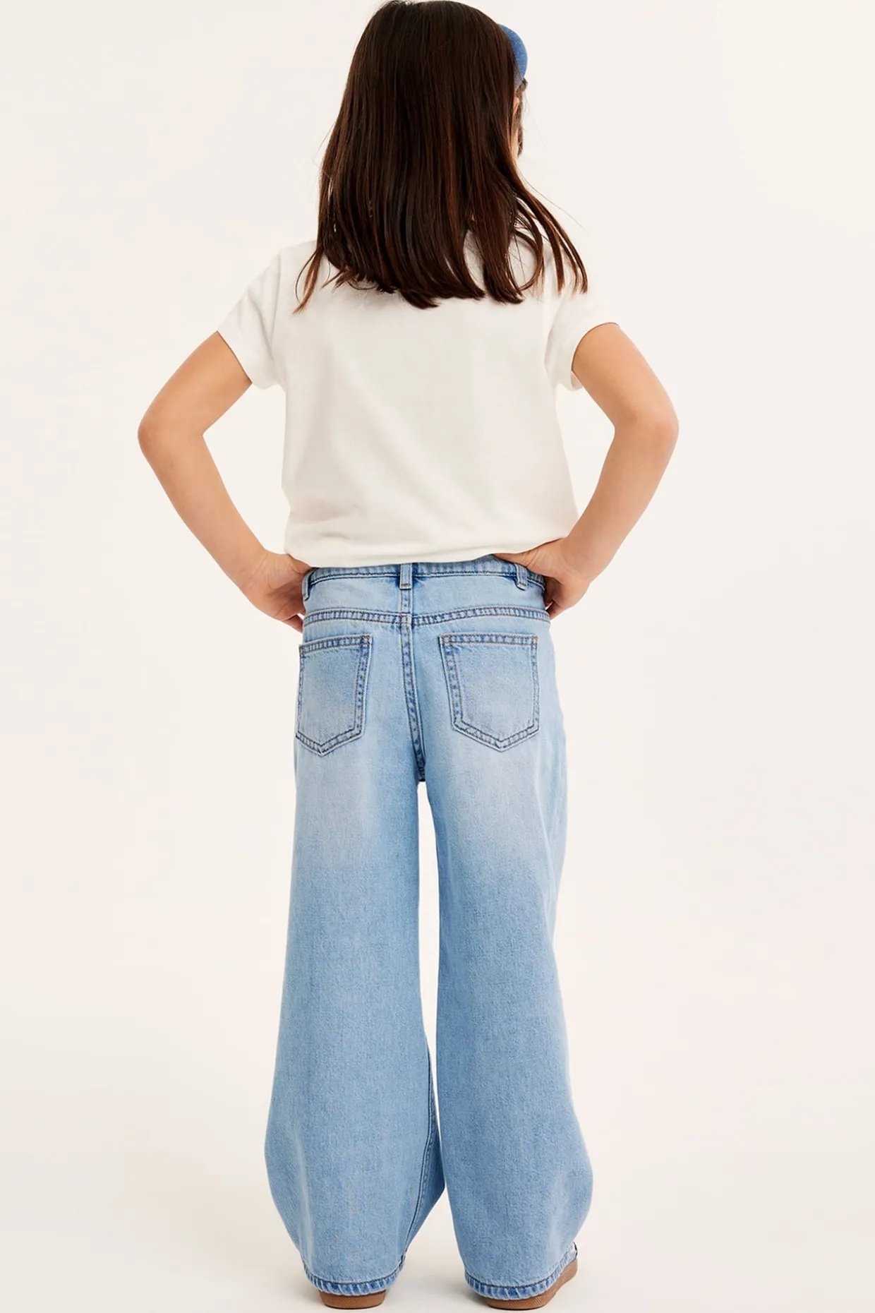 Wide jeans mid waist