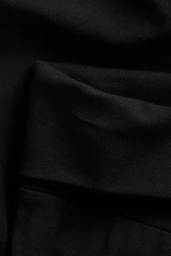 Yogashorts med nedbrettet midje